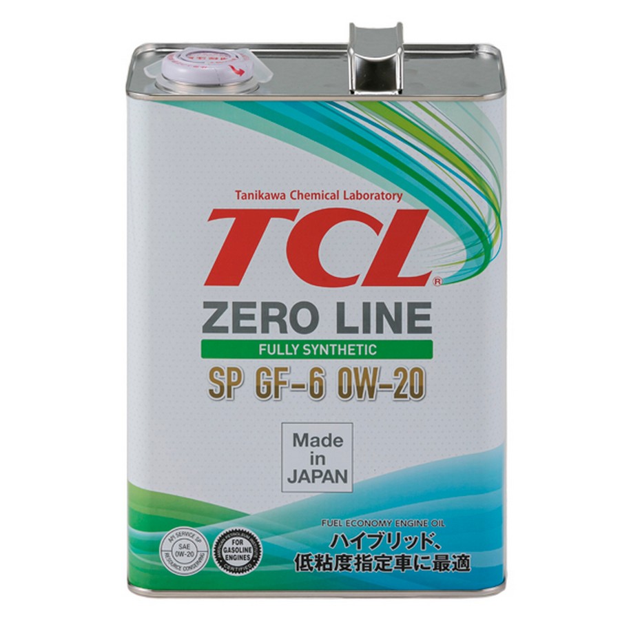 Z0040020SP TCL Моторное масло TCL Zero Line 0W-20 (4л.) Z0040020SP