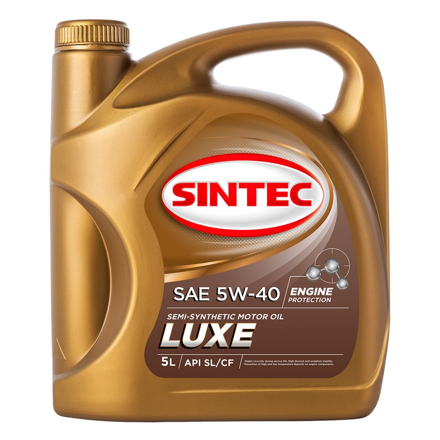 801934 SINTEC Моторное масло SINTEC LUXE 5W-40 (5л.) 801934